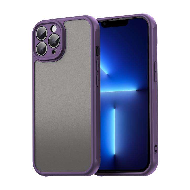 Fan Dun Series TPU Hybrid PC Frosted Phone Case, For iPhone 15 Pro, For iPhone 15 Plus, For iPhon...