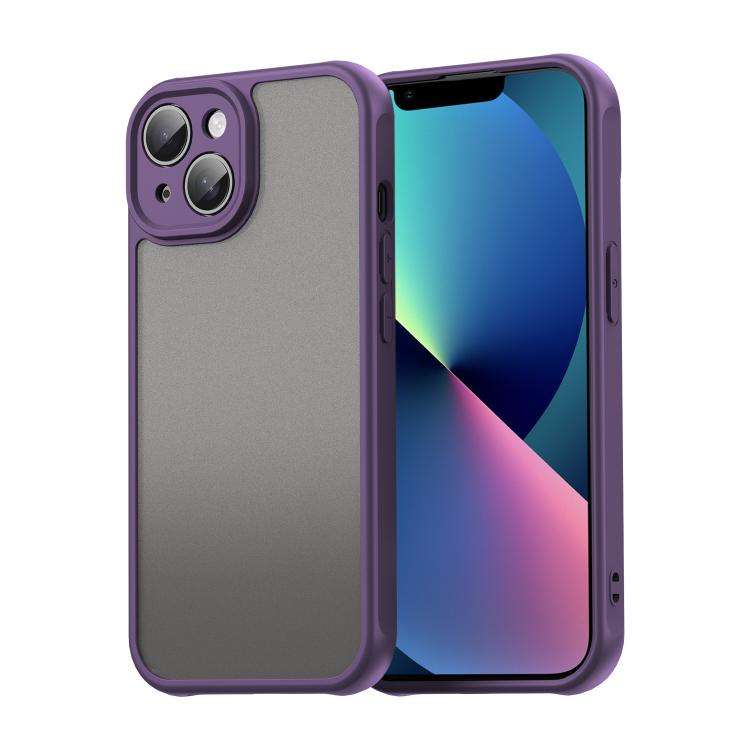 Fan Dun Series TPU Hybrid PC Frosted Phone Case, For iPhone 15 Pro, For iPhone 15 Plus, For iPhon...
