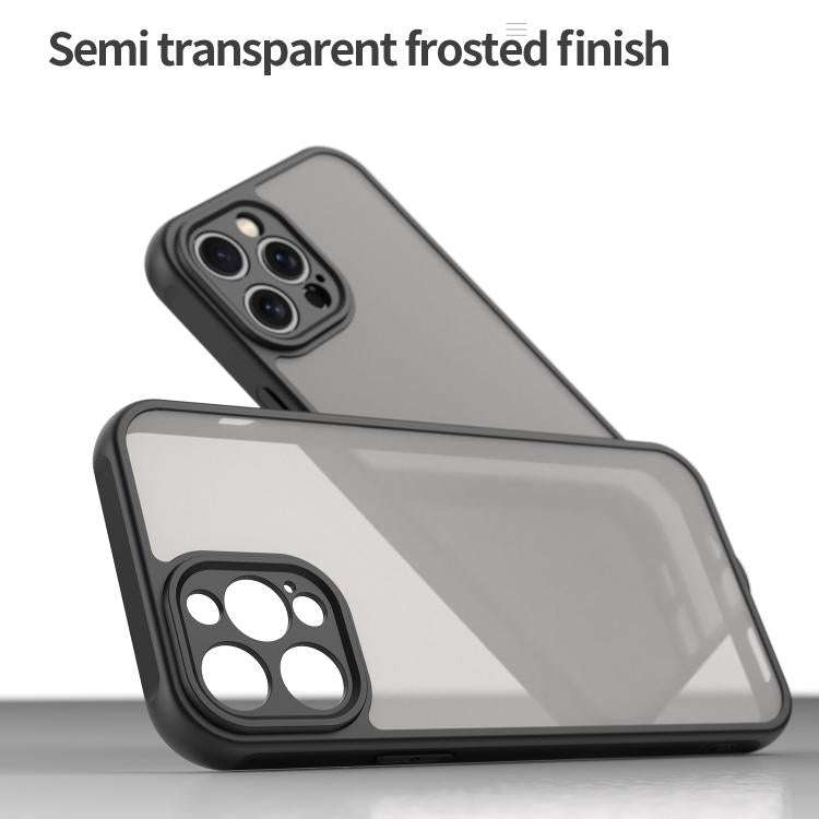 Fan Dun Series TPU Hybrid PC Frosted Phone Case, For iPhone 12 Pro Max, For iPhone 12 Pro, For iP...