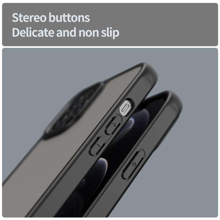 Fan Dun Series TPU Hybrid PC Frosted Phone Case, For iPhone 12 Pro Max, For iPhone 12 Pro, For iP...