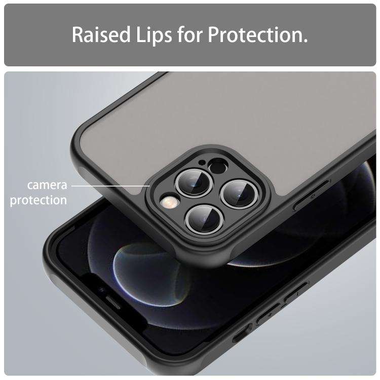 Fan Dun Series TPU Hybrid PC Frosted Phone Case, For iPhone 12 Pro Max, For iPhone 12 Pro, For iP...