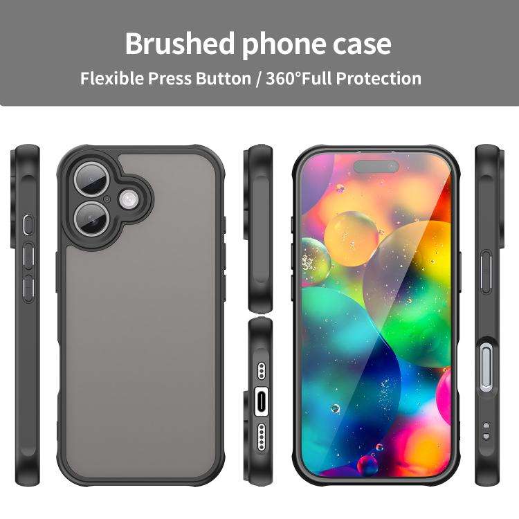 Fan Dun Series TPU Hybrid PC Frosted Phone Case, For iPhone 18, For iPhone 18 Pro, For iPhone 18 ...