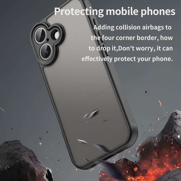 Fan Dun Series TPU Hybrid PC Frosted Phone Case, For iPhone 18, For iPhone 18 Pro, For iPhone 18 ...