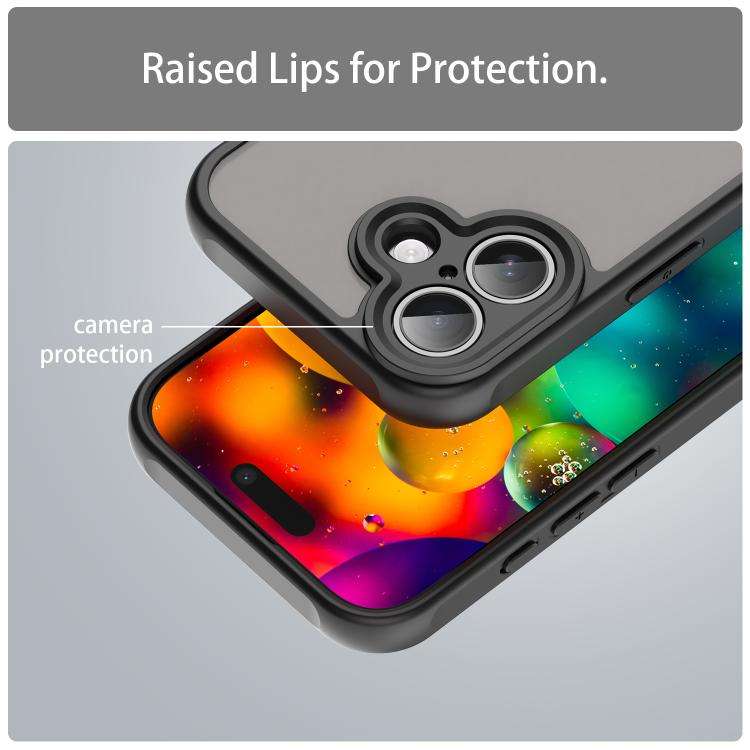 Fan Dun Series TPU Hybrid PC Frosted Phone Case, For iPhone 18, For iPhone 18 Pro, For iPhone 18 ...