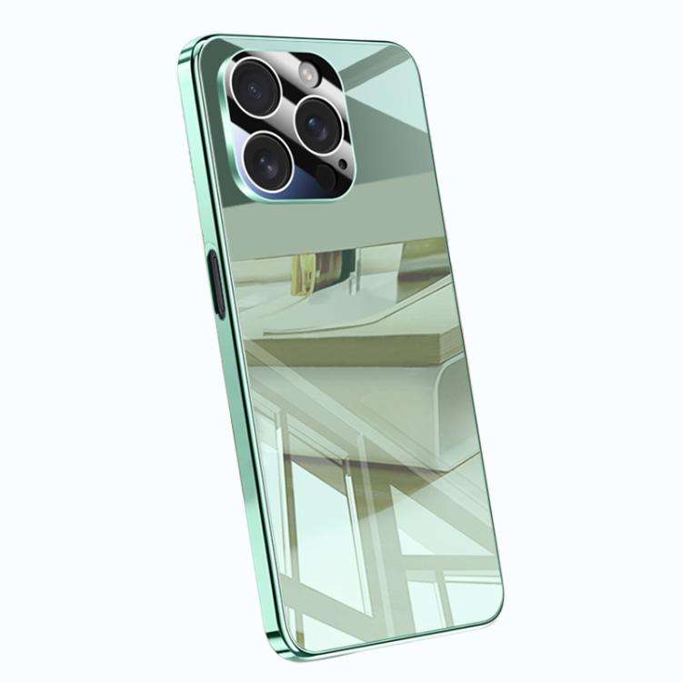 Electroplating Ice Crystal Airbag Full Coverage Shockproof Phone Case, For iPhone 14 Pro Max, For...