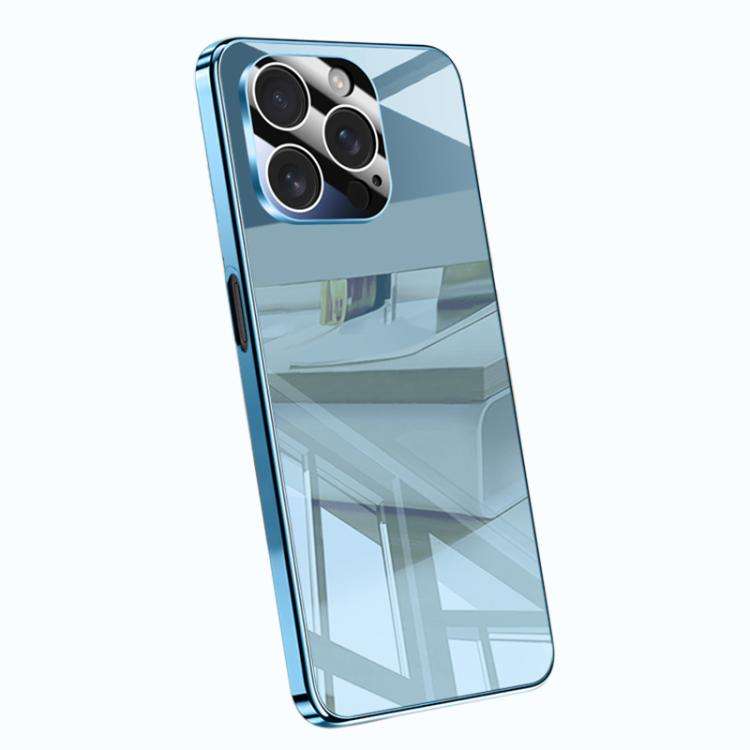Electroplating Ice Crystal Airbag Full Coverage Shockproof Phone Case, For iPhone 14 Pro Max, For...