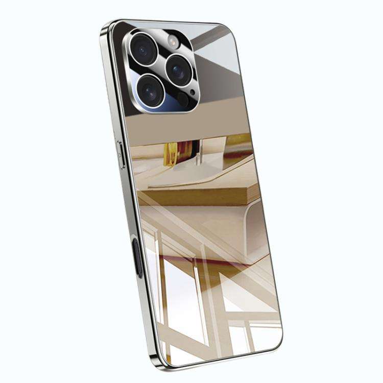 Electroplating Ice Crystal Airbag Full Coverage Shockproof Phone Case, For iPhone 16, For iPhone ...