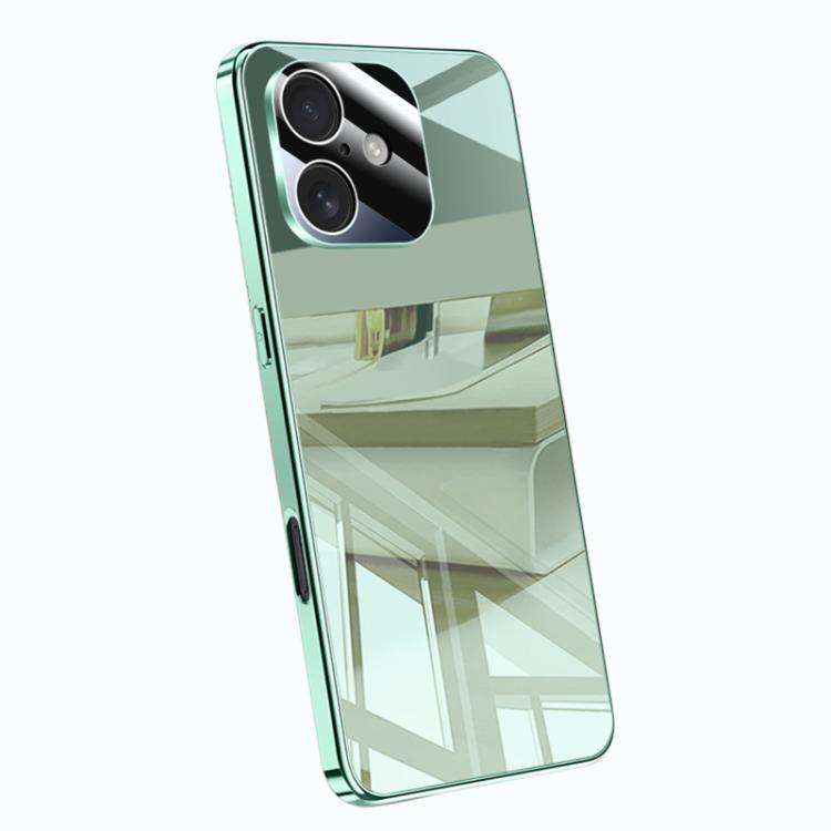 Electroplating Ice Crystal Airbag Full Coverage Shockproof Phone Case, For iPhone 16, For iPhone ...