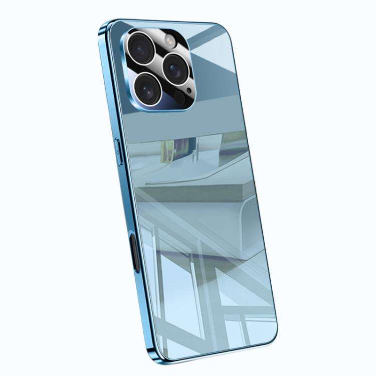 Electroplating Ice Crystal Airbag Full Coverage Shockproof Phone Case, For iPhone 16e / 17e, For ...