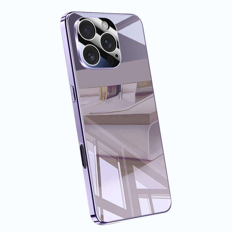 Electroplating Ice Crystal Airbag Full Coverage Shockproof Phone Case, For iPhone 16e / 17e, For ...
