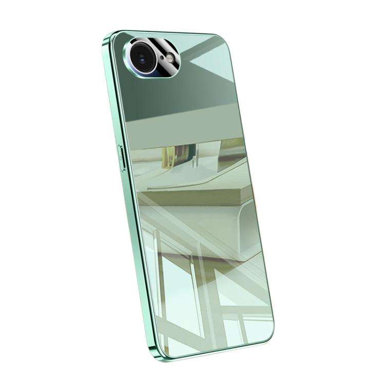 Electroplating Ice Crystal Airbag Full Coverage Shockproof Phone Case, For iPhone 16e / 17e, For ...