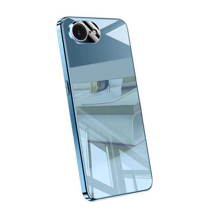 Electroplating Ice Crystal Airbag Full Coverage Shockproof Phone Case, For iPhone 16e / 17e, For ...