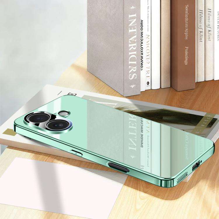 Electroplating Ice Crystal Airbag Full Coverage Shockproof Phone Case, For iPhone 16e / 17e, For ...