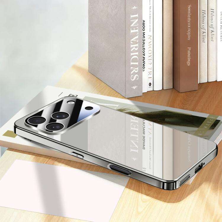 Electroplating Ice Crystal Airbag Full Coverage Shockproof Phone Case, For iPhone 16e / 17e, For ...