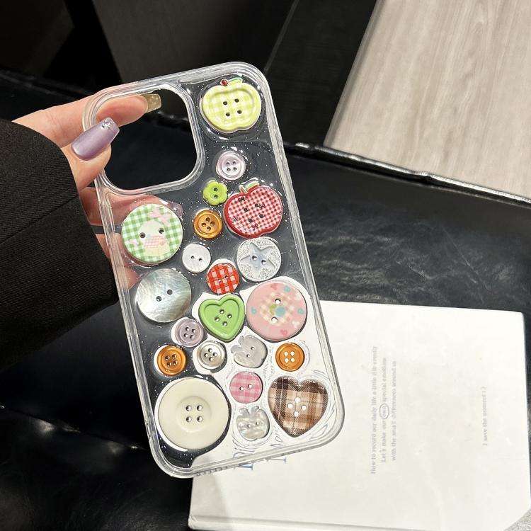 Epoxy Acrylic Hybrid TPU Phone Case, For iPhone 18 Pro / 17 Pro, For iPhone 18 Pro Max / 17 Pro M...