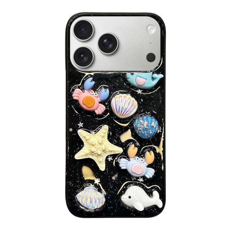 Epoxy Acrylic Hybrid TPU Phone Case, For iPhone 18 Pro / 17 Pro, For iPhone 18 Pro Max / 17 Pro M...