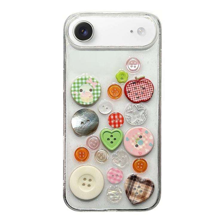 Epoxy Acrylic Hybrid TPU Phone Case, For iPhone 18 Pro / 17 Pro, For iPhone 18 Pro Max / 17 Pro M...