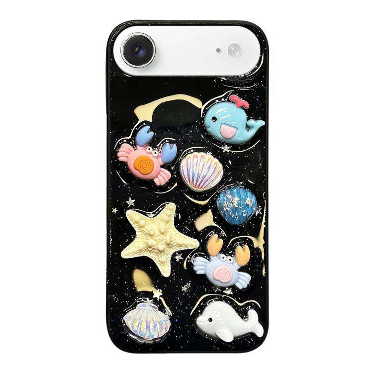 Epoxy Acrylic Hybrid TPU Phone Case, For iPhone 18 Pro / 17 Pro, For iPhone 18 Pro Max / 17 Pro M...