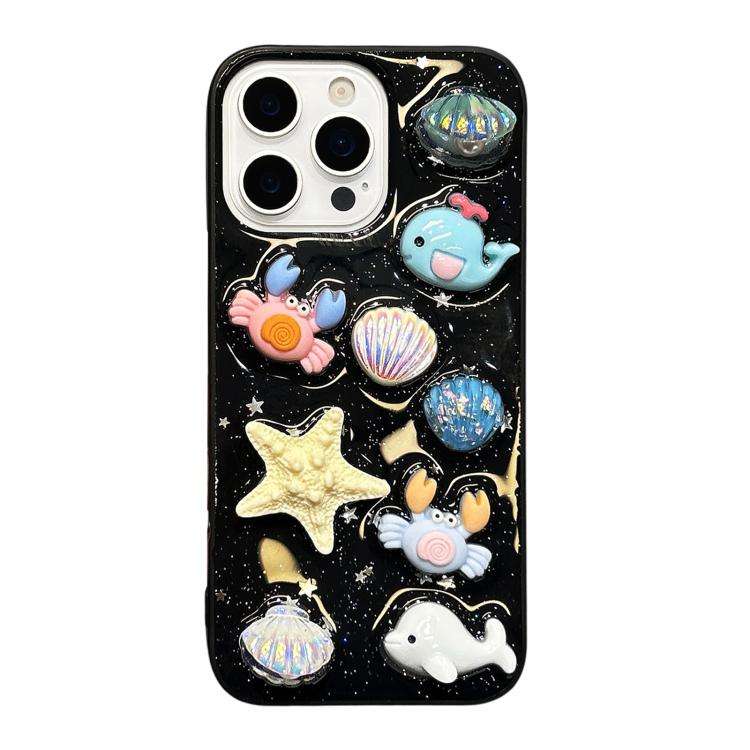Epoxy Acrylic Hybrid TPU Phone Case, For iPhone 18 Pro / 17 Pro, For iPhone 18 Pro Max / 17 Pro M...