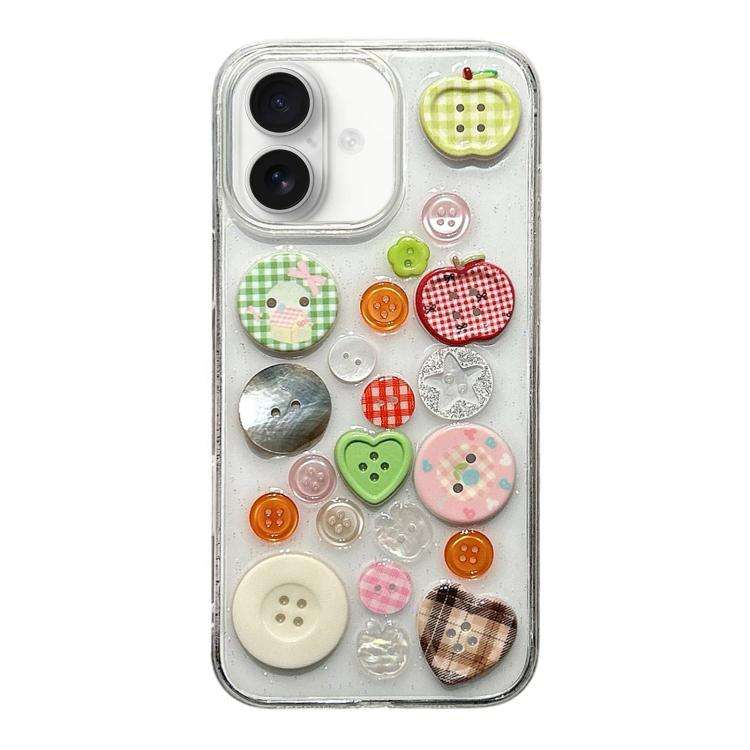 Epoxy Acrylic Hybrid TPU Phone Case, For iPhone 18 Pro / 17 Pro, For iPhone 18 Pro Max / 17 Pro M...