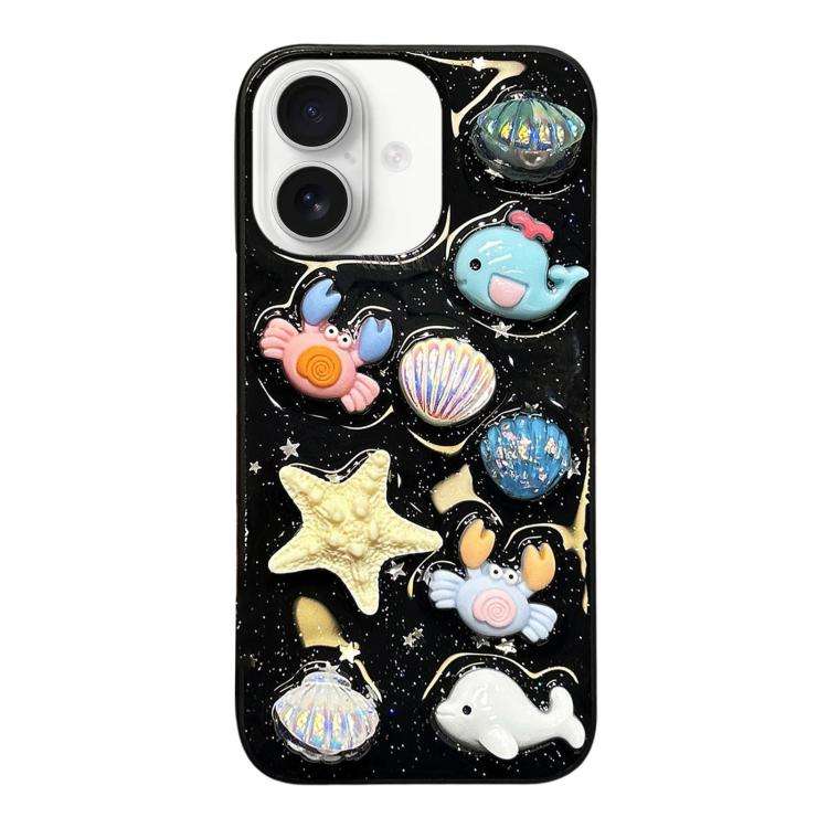 Epoxy Acrylic Hybrid TPU Phone Case, For iPhone 18 Pro / 17 Pro, For iPhone 18 Pro Max / 17 Pro M...