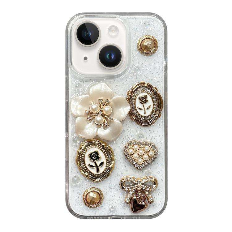 Epoxy Acrylic Hybrid TPU Phone Case, For iPhone 15 Pro, For iPhone 15 Plus, For iPhone 15, For iP...