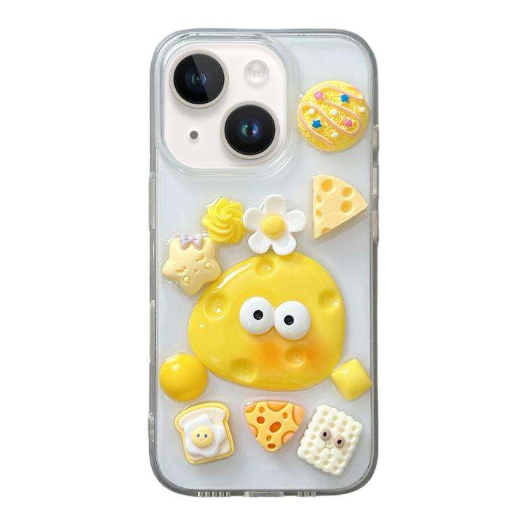 Epoxy Acrylic Hybrid TPU Phone Case, For iPhone 15 Pro, For iPhone 15 Plus, For iPhone 15, For iP...