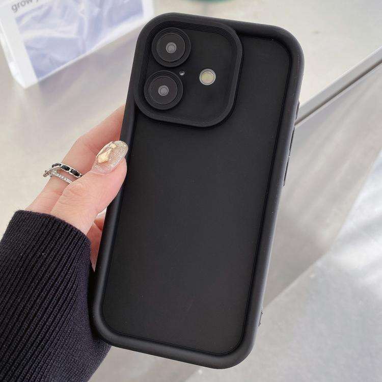Shockproof Frame Frosted Precise Hole TPU Phone Case, For iPhone 16 Pro, For iPhone 16 Plus, For ...