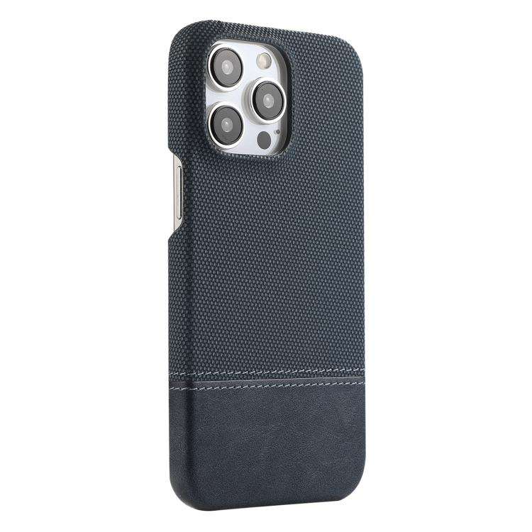 Stitching Cloth MagSafe Magnetic PC Hybrid PU Phone Case, For iPhone 15 Pro Max, For iPhone 15 Pr...