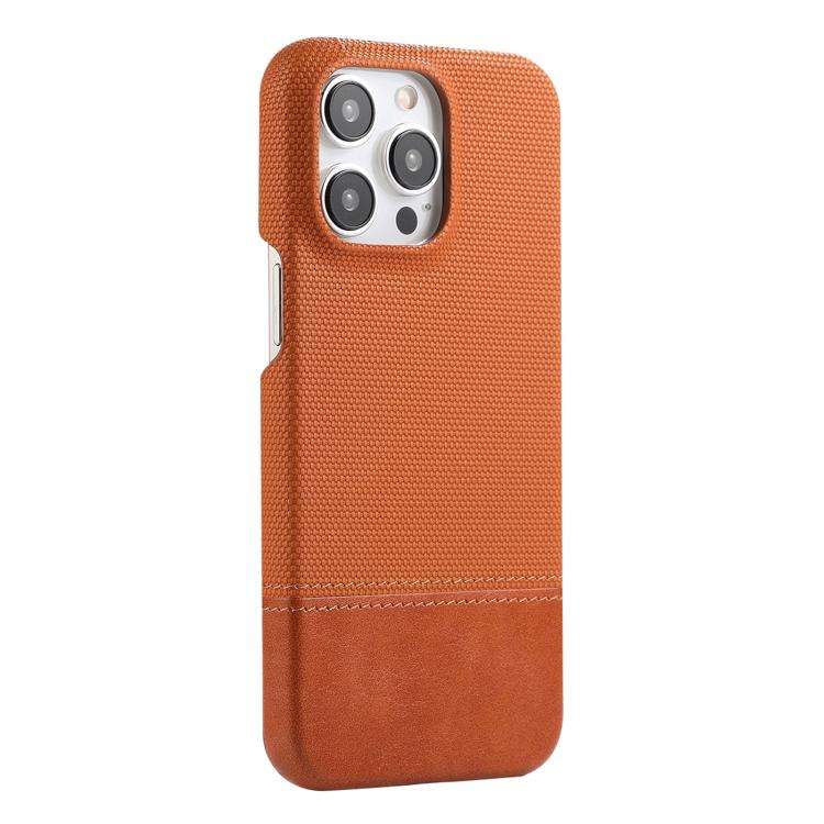 Stitching Cloth MagSafe Magnetic PC Hybrid PU Phone Case, For iPhone 15 Pro Max, For iPhone 15 Pr...