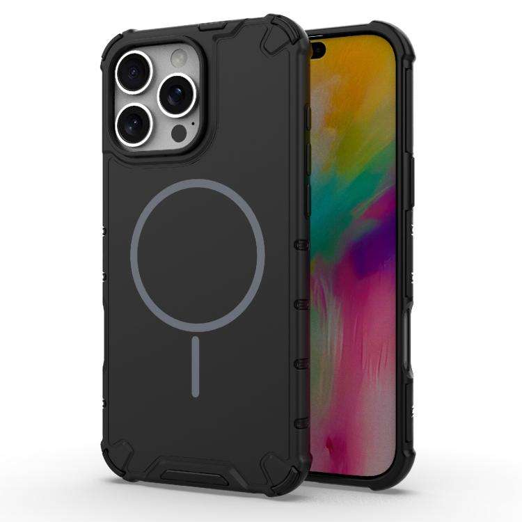 Grating Solid Color MagSafe Magnetic Phone Case, For iPhone 18 Pro / 17 Pro, For iPhone 18 Pro Ma...