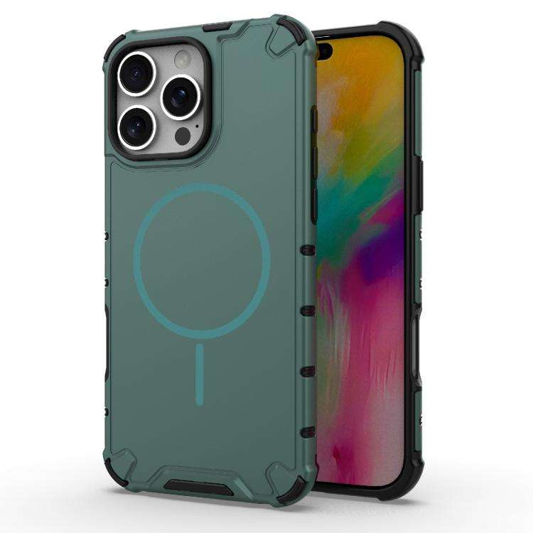 Grating Solid Color MagSafe Magnetic Phone Case, For iPhone 18 Pro / 17 Pro, For iPhone 18 Pro Ma...