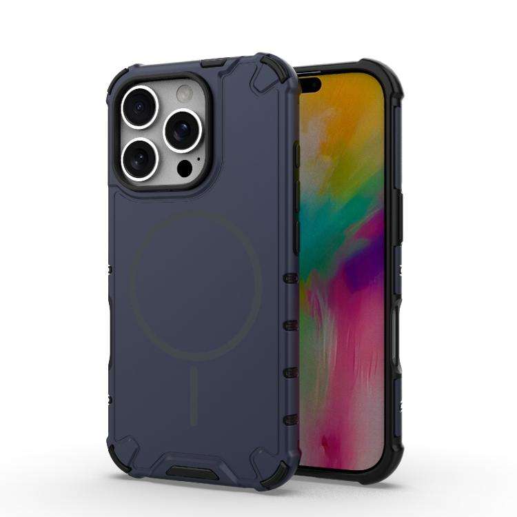 Grating Solid Color MagSafe Magnetic Phone Case, For iPhone 18 Pro / 17 Pro, For iPhone 18 Pro Ma...