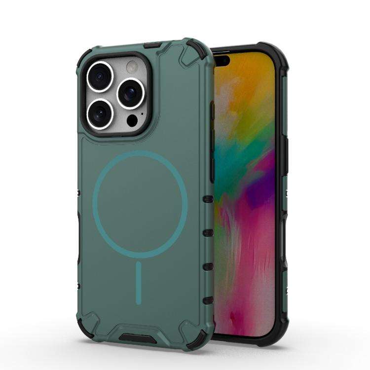 Grating Solid Color MagSafe Magnetic Phone Case, For iPhone 18 Pro / 17 Pro, For iPhone 18 Pro Ma...