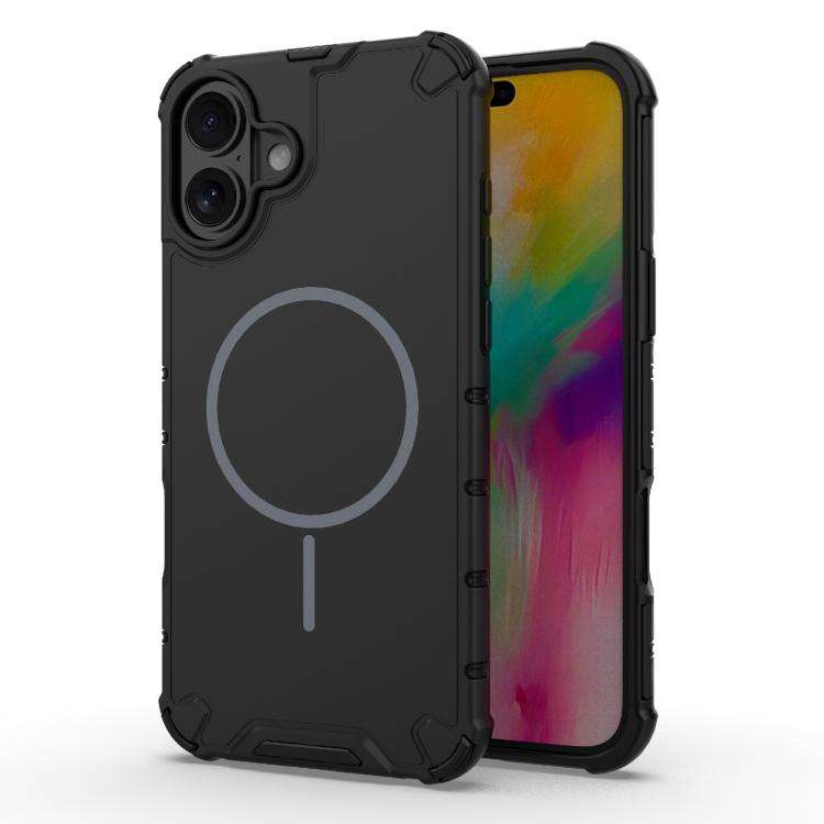 Grating Solid Color MagSafe Magnetic Phone Case, For iPhone 18 Pro / 17 Pro, For iPhone 18 Pro Ma...