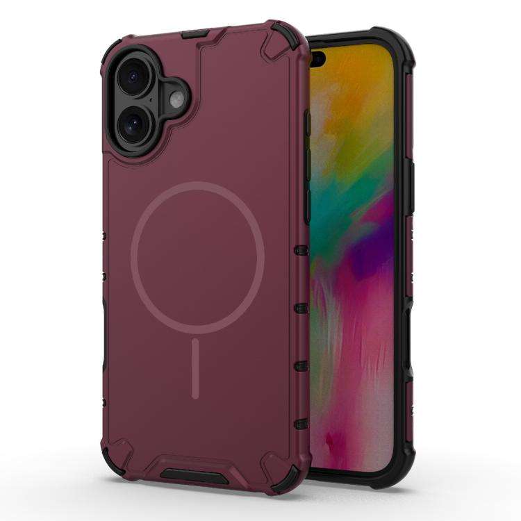 Grating Solid Color MagSafe Magnetic Phone Case, For iPhone 18 Pro / 17 Pro, For iPhone 18 Pro Ma...