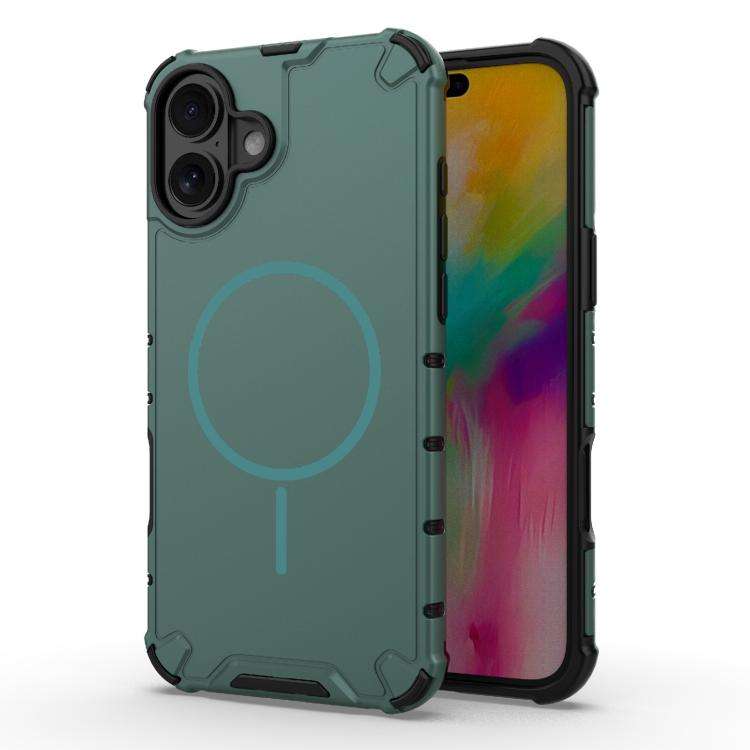 Grating Solid Color MagSafe Magnetic Phone Case, For iPhone 18 Pro / 17 Pro, For iPhone 18 Pro Ma...