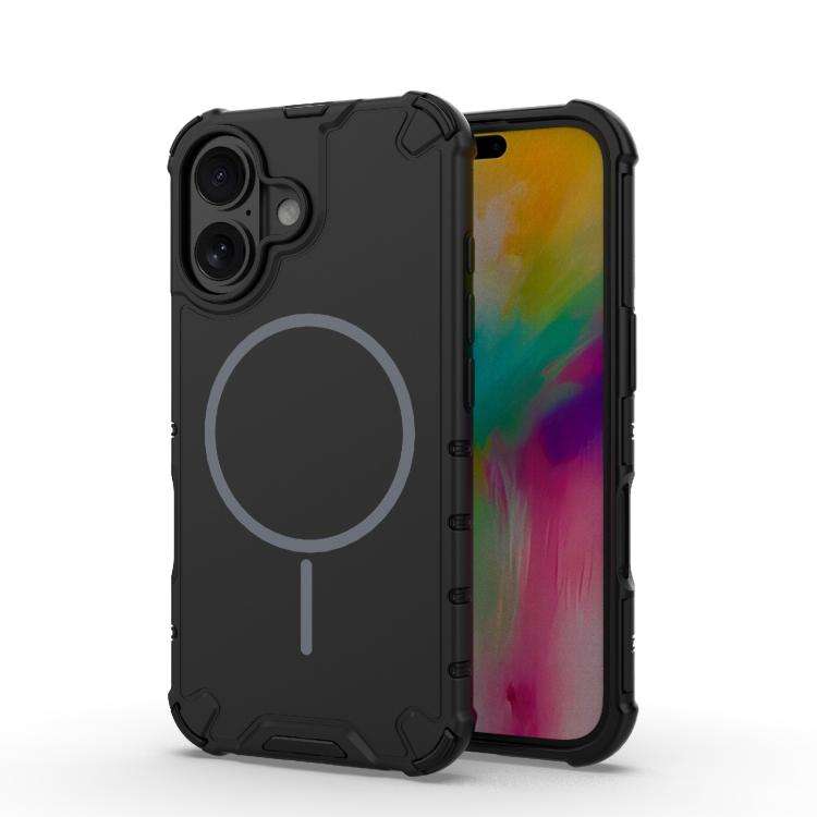 Grating Solid Color MagSafe Magnetic Phone Case, For iPhone 18 Pro / 17 Pro, For iPhone 18 Pro Ma...