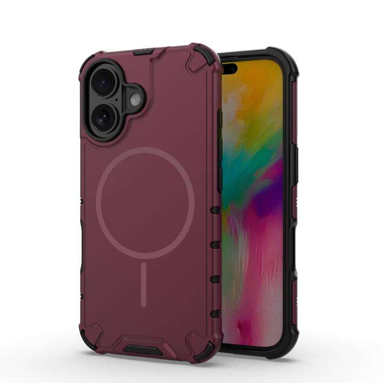 Grating Solid Color MagSafe Magnetic Phone Case, For iPhone 18 Pro / 17 Pro, For iPhone 18 Pro Ma...