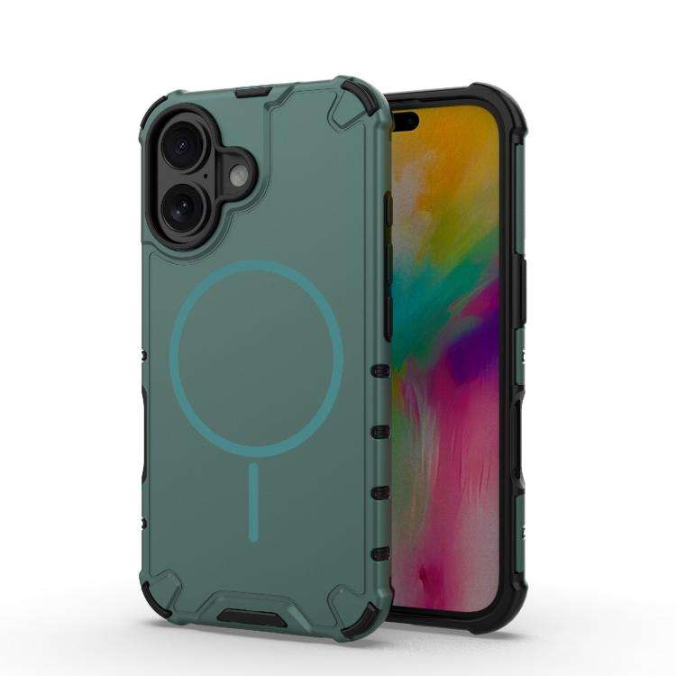 Grating Solid Color MagSafe Magnetic Phone Case, For iPhone 18 Pro / 17 Pro, For iPhone 18 Pro Ma...