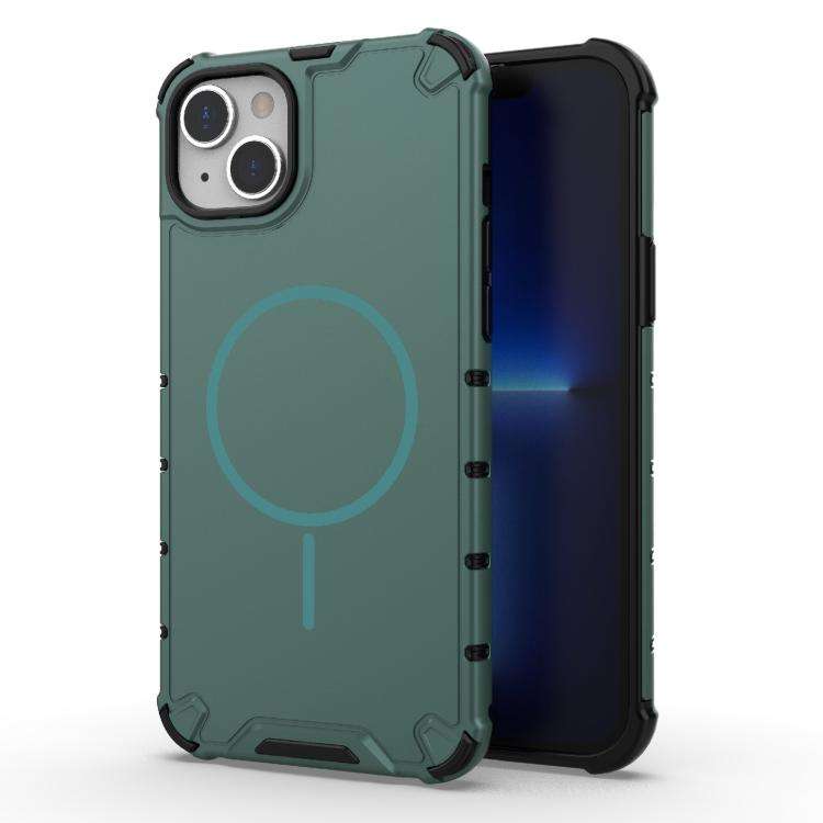 Grating Solid Color MagSafe Magnetic Phone Case, For iPhone 15 Pro Max, For iPhone 15 Pro, For iP...