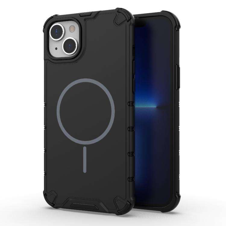 Grating Solid Color MagSafe Magnetic Phone Case, For iPhone 15 Pro Max, For iPhone 15 Pro, For iP...