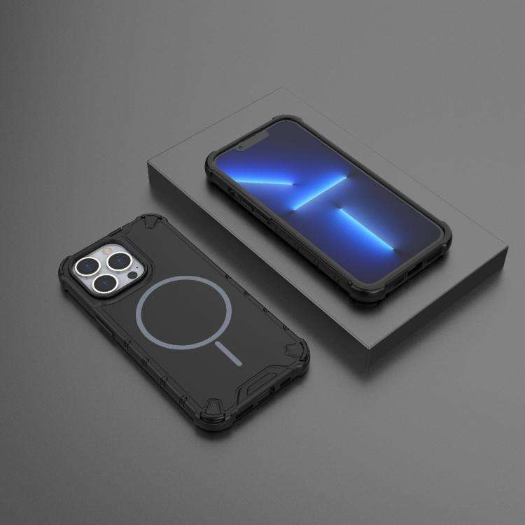 Grating Solid Color MagSafe Magnetic Phone Case, For iPhone 13 Pro, For iPhone 13, For iPhone 12 ...