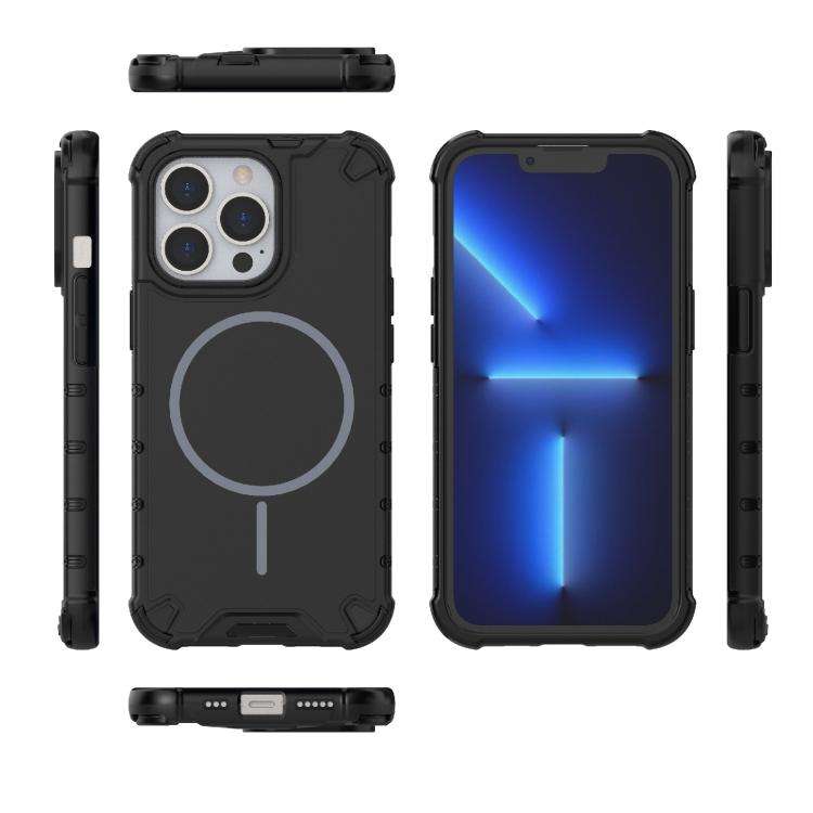 Grating Solid Color MagSafe Magnetic Phone Case, For iPhone 13 Pro, For iPhone 13, For iPhone 12 ...