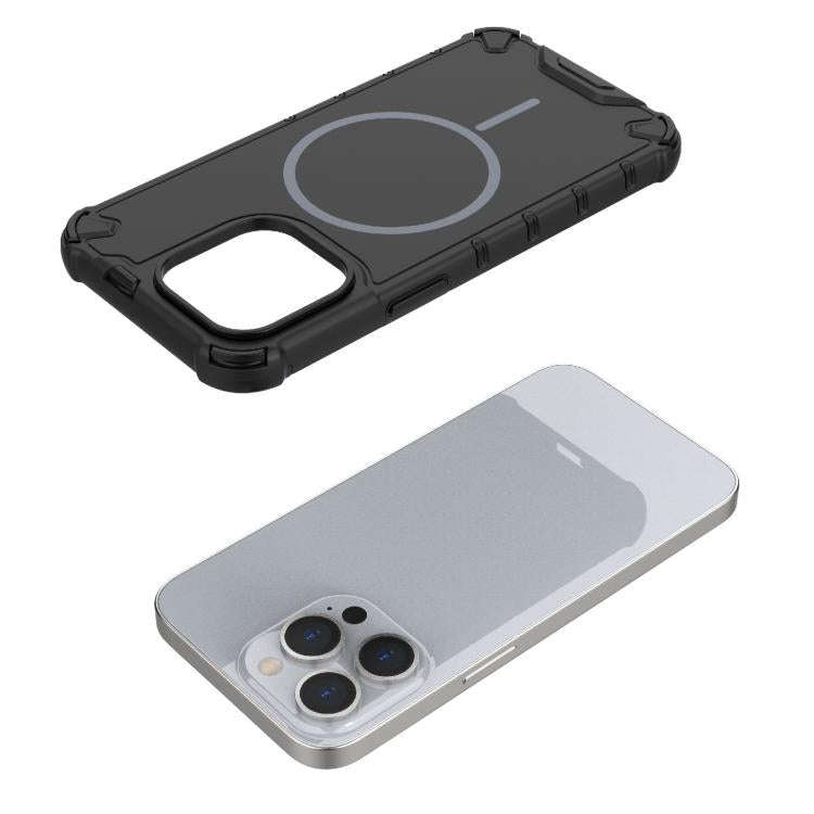 Grating Solid Color MagSafe Magnetic Phone Case, For iPhone 13 Pro, For iPhone 13, For iPhone 12 ...
