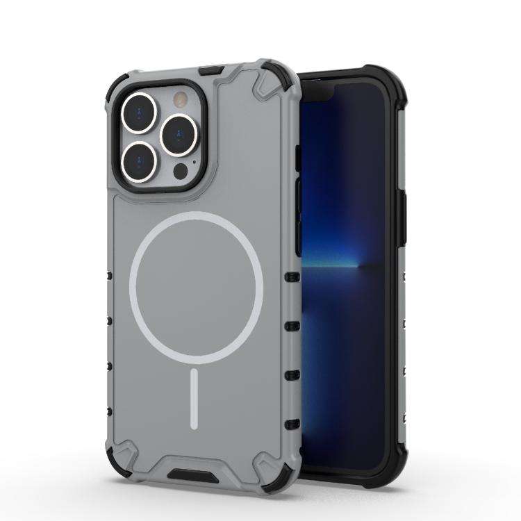 Grating Solid Color MagSafe Magnetic Phone Case, For iPhone 13 Pro, For iPhone 13, For iPhone 12 ...