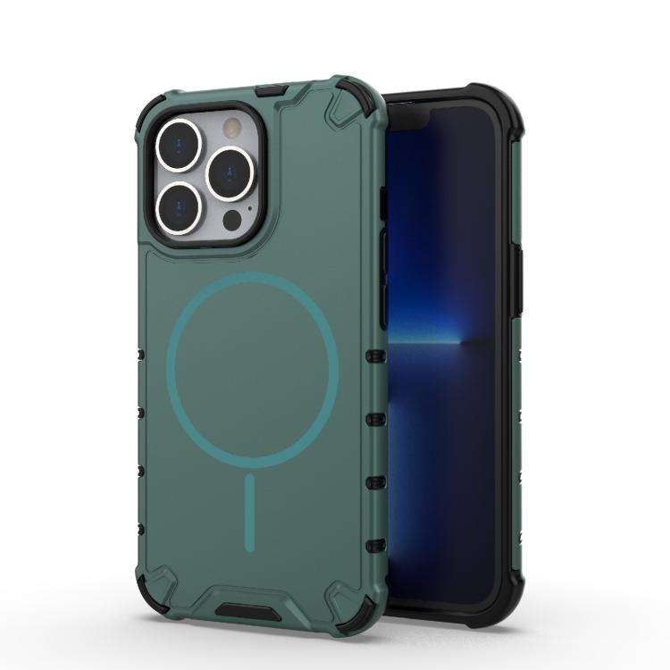Grating Solid Color MagSafe Magnetic Phone Case, For iPhone 13 Pro, For iPhone 13, For iPhone 12 ...