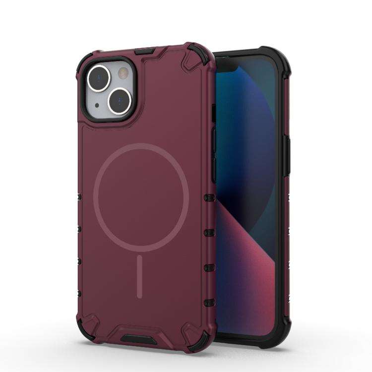 Grating Solid Color MagSafe Magnetic Phone Case, For iPhone 13 Pro, For iPhone 13, For iPhone 12 ...