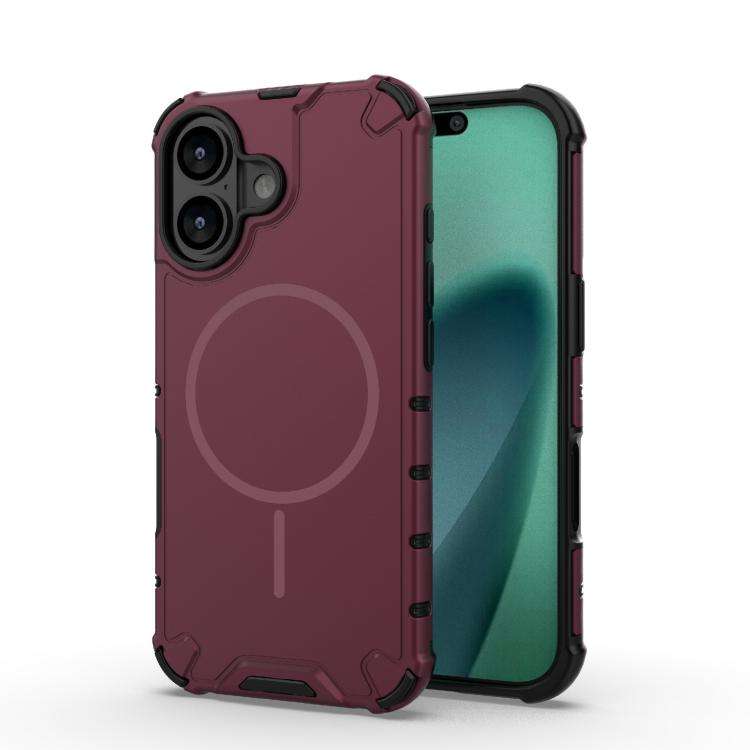 Grating Solid Color MagSafe Magnetic Phone Case, For iPhone 18 Pro / 17 Pro, For iPhone 18 Pro Ma...