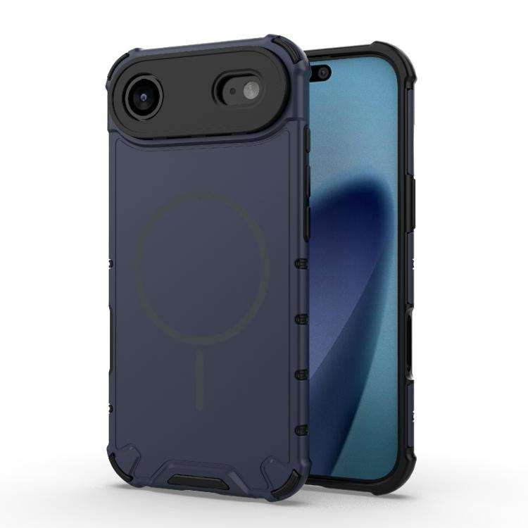 Grating Solid Color MagSafe Magnetic Phone Case, For iPhone 18 Pro / 17 Pro, For iPhone 18 Pro Ma...